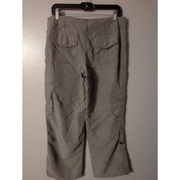 The Limited Drew Fit Women’s Green Cargo Utility Pants Olive Hiking Outdoor 8 - Picture 2 of 4